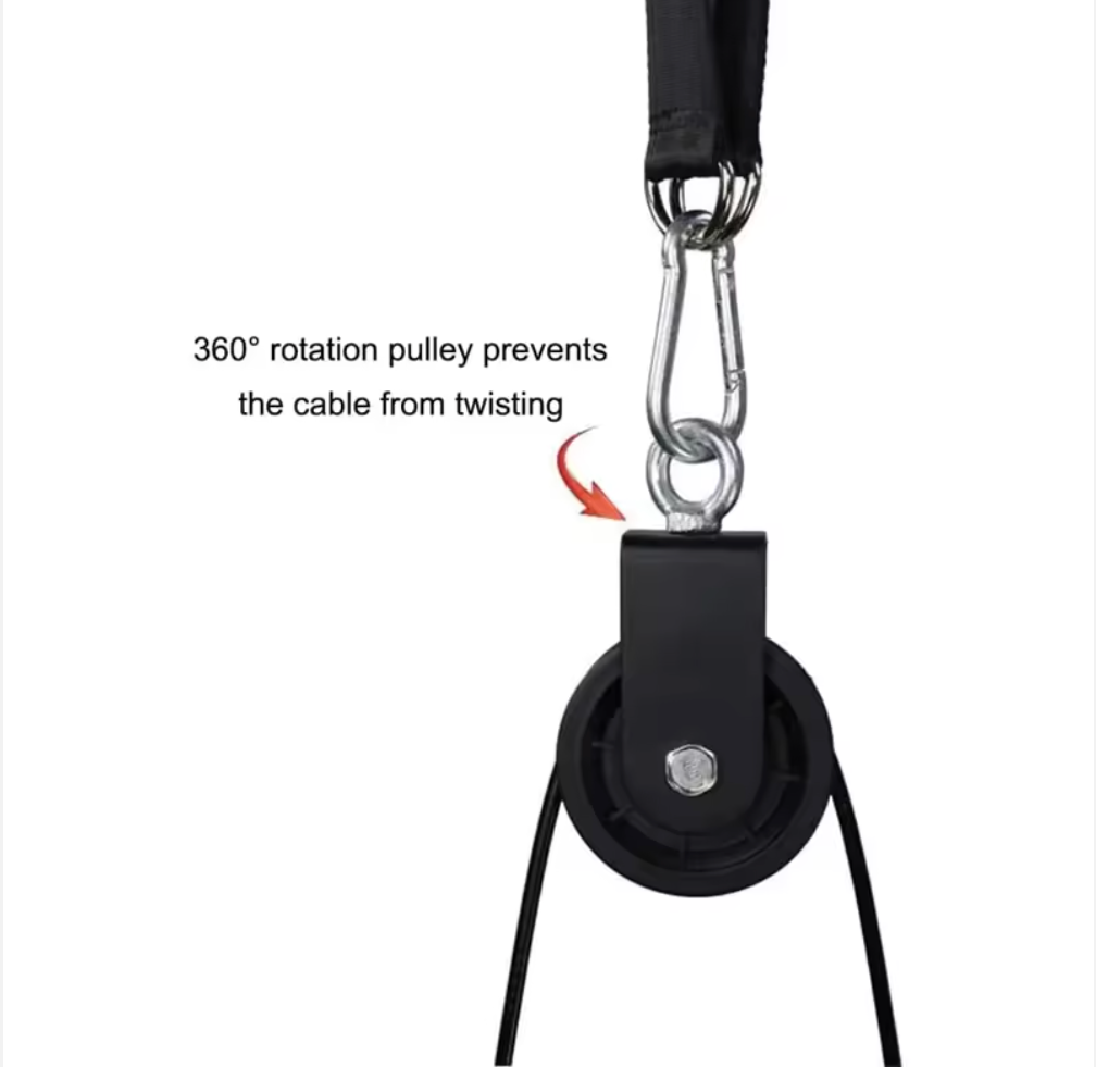 Portable Cable Pulley System