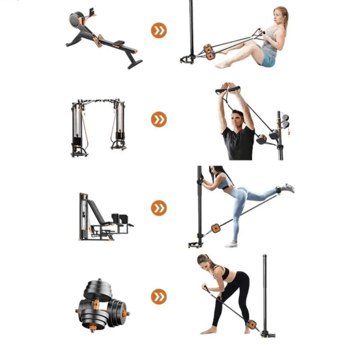 CableCore Pro Home Gym – Compact, versatile home gym equipment for full-body workouts