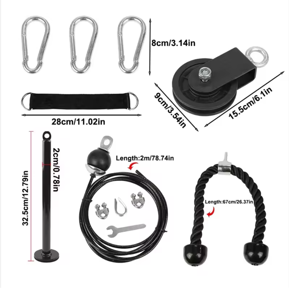 Portable Cable Pulley System