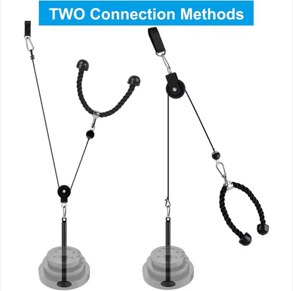 Portable Cable Pulley System