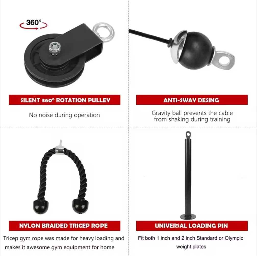 Portable Cable Pulley System