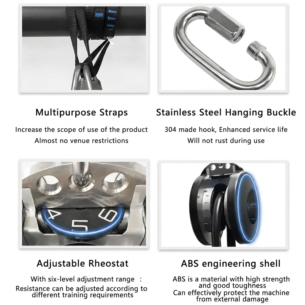 Adjustable Resistance Endless Rope Trainer V2 - CableCore Pro