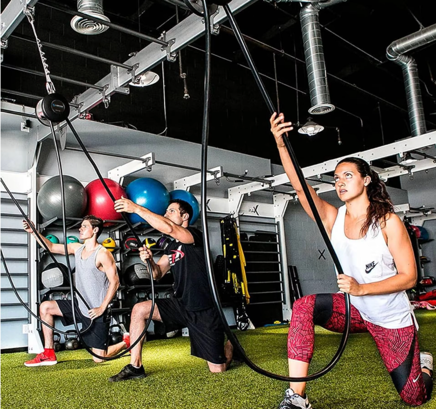 Adjustable Resistance Endless Rope Trainer